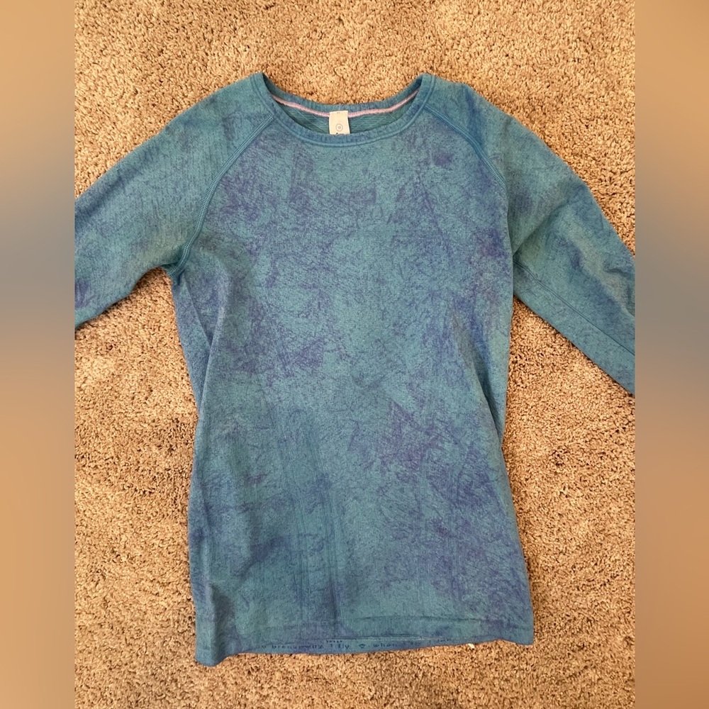 Blue Ivivva Long Sleeve Shirt
